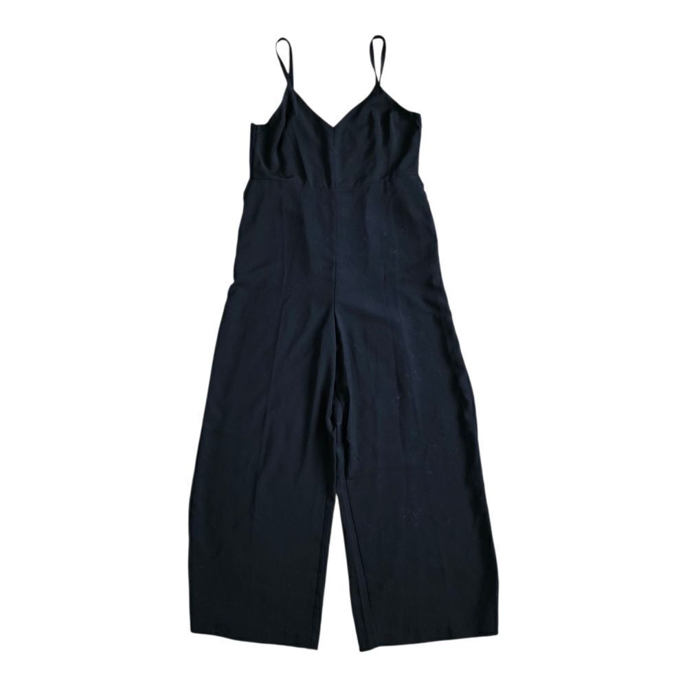 Madewell Black Sleeveless Thistle Cami Wide Leg Jumpsuit 8 - Picture 2 of 5